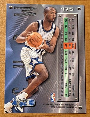 Brian Shaw 1995-96 Fleer Metal Basketball #175 Orlando Magic NBA