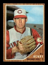 1962 Topps #562 Bill Henry Reds EX+ *u9