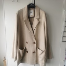 Beige Oversized Women Blazer Oversized Size XXS Used Excellent Condition
