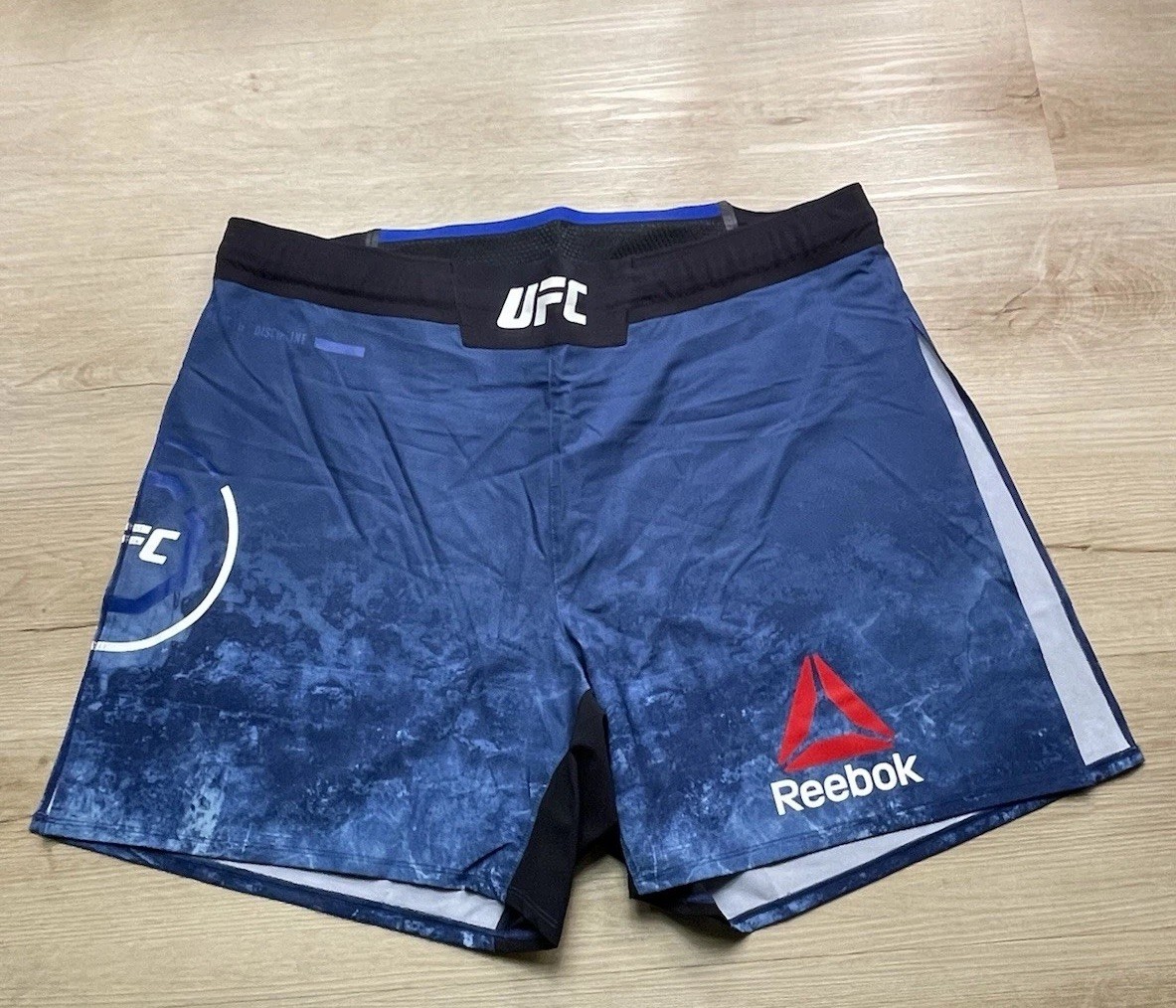 Authentic Reebok x UFC FK Gladiator Fight Shorts Blue Size 40” Mens MMA NWT