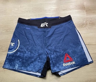 Authentic Reebok x UFC FK Gladiator Fight Shorts Blue Size 40
