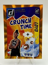 2025 Donruss WNBA #2 Jewell Loyd Crunch Time Orange Laser #/399