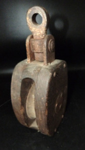 Antique Heavy Pulley