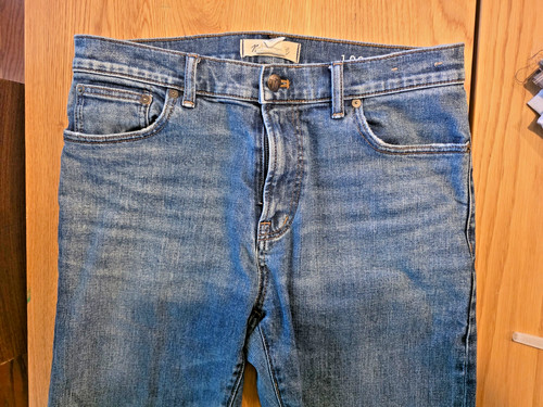 Madewell Jeans Mens 31x32 (32x32.5) Blue 1991 Straight High Rise Denim Pants