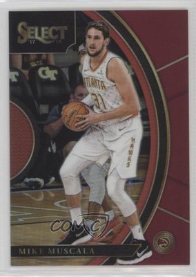 2017-18 Panini Select Concourse Maroon Prizm 27/199 Mike Muscala #98 11pj