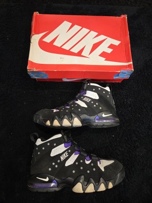 Size 10 - Nike Air Max2 CB 94 Black White Pure Purple Barkley 305440-006
