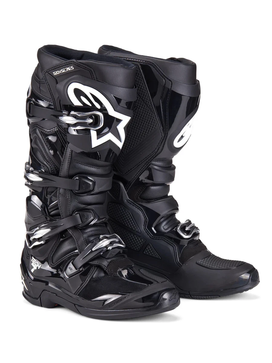 Alpinestars 黑色摩托车和动力运动靴和鞋| eBay