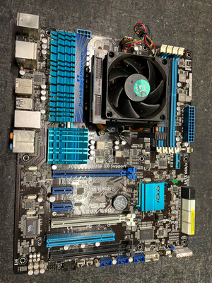 Asus  M5A99X EVO AMD DDR3 W/ FX-6300 Desktop Motherboard & CPU COOLER AM3+