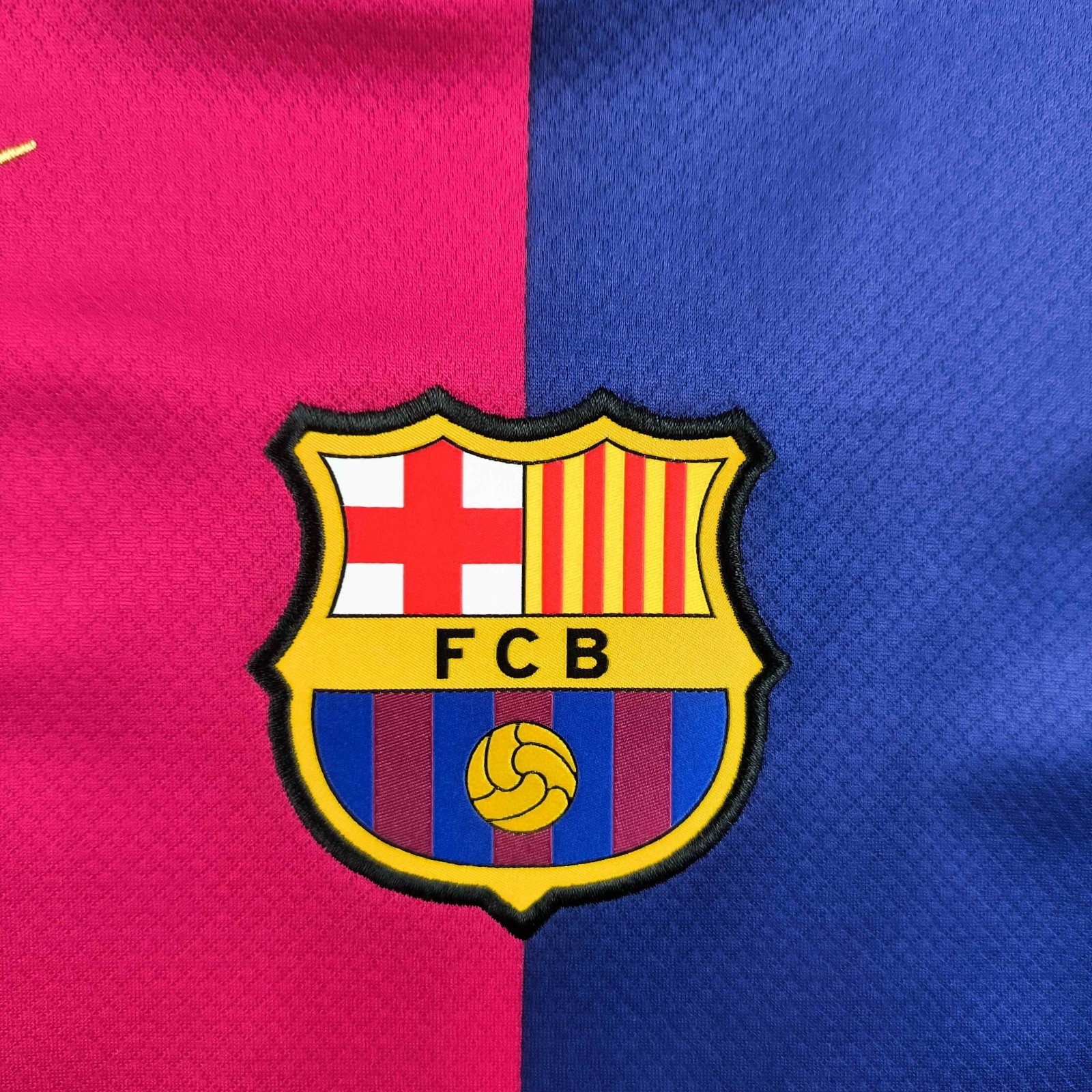 FC Barcelona 2024-25 Nike home Lamine Yamal football jersey shirt size L