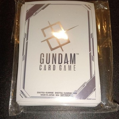 GUNDAM カードゲーム 未使用 40 sleeves GUNDAM CARD GAME Card Sleeves 40ct UNUSED Japan | eBay