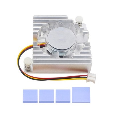Heatsink For Banana Pi R4 Active Cooling Fan Heat Sink Heat Conduction Pad