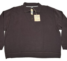 NEW Tommy Bahama 1/4 Zip Pullover Sweater Size YOUTH XL 16 Java Brown Older