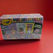 Crayola 120 Special Effect Crayons Kids Arts & Crafts Gift Fun