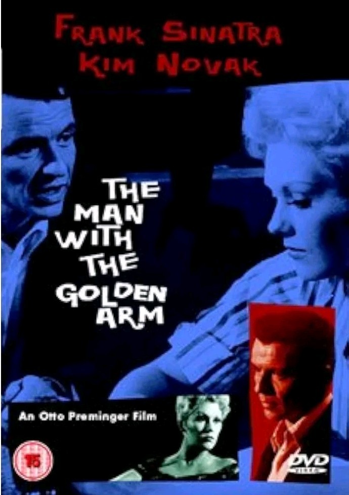 THE MAN WITH THE GOLDEN ARM DVD NEW SEALED FRANK SINATRA KIM NOVAK #250