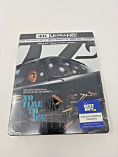 No Time To Die (4K ULTRA HD / BLU-RAY LIMITED EDITION STEELBOOK BRAND NEW
