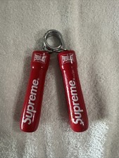 Supreme x Everlast Hand Grip FW14 – Czerwone drewniane uchwyty na zamówienie – Autentyczne