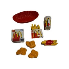 Lot Of Vintage McDonald's Pretend Play Food French Fries Chicken Nuggets Cup