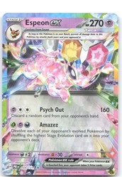 Espeon ex 034/131 Prismatic Evolutions Holo Double Rare