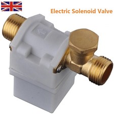 12V 1/2" Electric Solenoid Valve Water Gas Air DC Normally Closed UK