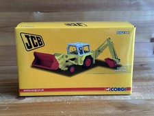 Corgi 1:50 JCB 3C MkI Backhoe Loader Diecast Model CC15102 Boxed