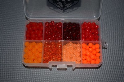208 Outdoors 8 Slot 6mm Fishing Bead Package #1