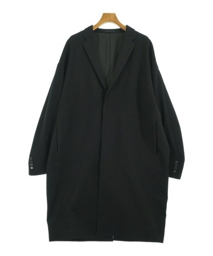Lad Musician, LAD MUSICIAN Chester Coat Men Vintage Black Wool Nylon Size 46 B Condition