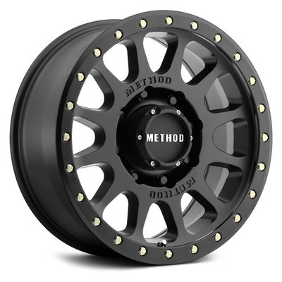 Method Race 305 NV HD Wheel 17x8.5 (0, 8x180, 130.81) Black Single Rim