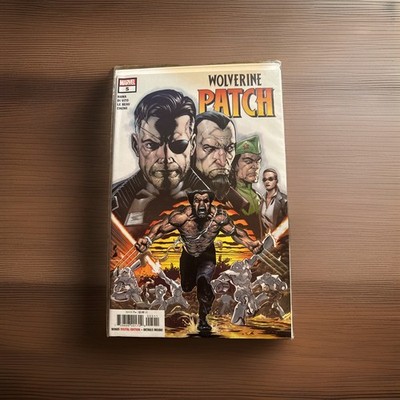 WOLVERINE PATCH #5 GEOFF SHAW REGULAR MAIN COVER 2022 larry hama x-men marvel