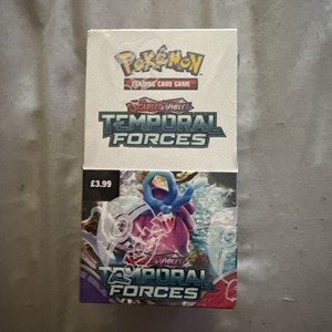 Scarlet and Violet Temporal Forces Booster Box | eBay UK