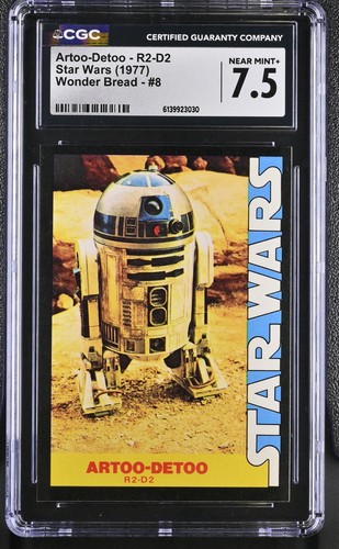 1977 Wonder Bread Star Wars #8 Artoo-Detoo — CGC 7.5