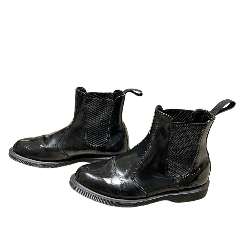 Dr. Martens Flora Smooth patent leather Chelsea boots women’s 9/41black grunge