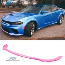 For 20-23 Dodge Charger Widebody OE Style Front Bumper Splitter Guard ABS - Pink