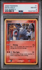 2006 POKEMON POP SERIES 2 #1 ENTEI-HOLO PSA 8 on eBay