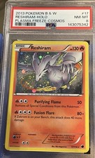 PSA 8 Reshiram 17/116 BW Plasma Freeze Promo Cosmos Holo ⚡️ NEW CERT ⚡️ POP 5 ⚡️ on eBay