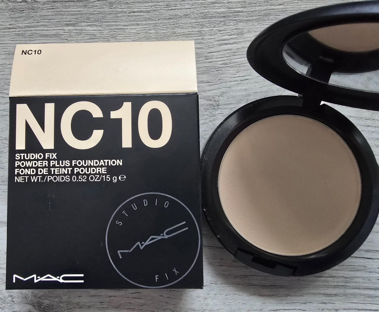 MAC Studio Fix Powder Plus Foundation | NC10 | 9g/0.52oz | New Boxed 💯Authentic