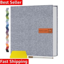Large Photo Album Self Adhesive 4x6 5x7 8x10 Scrapbook Album DIY Picture Book...