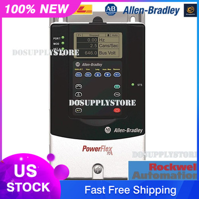 20AD2P1A0NYNANC0 PowerFlex 70 AC Drive 2.1 A at 1 Hp 20A ''NEW