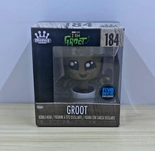 Funko Minis Marvel I Am Groot Lot #184  - Groot in Plant Pot Five Below Excl.