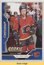 2018-19 Upper Deck Compendium Rookies Blue Spencer Foo #833 READ 0ua7