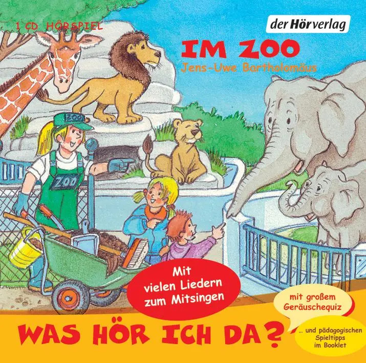 Was hör ich da? Im Zoo: CD Standard Audio Format, Lesung - Bild 2