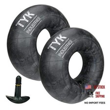 Pair of 2 TYK 16x7.50-8 16X750-8 ATV Mower Tire Inner Tubes with TR13 Valves