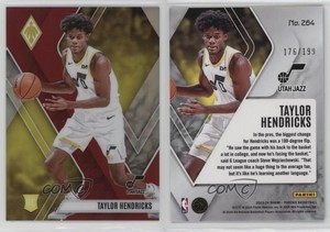 2023-24 Panini Phoenix Rookies Red /199 Taylor Hendricks #264 Rookie RC
