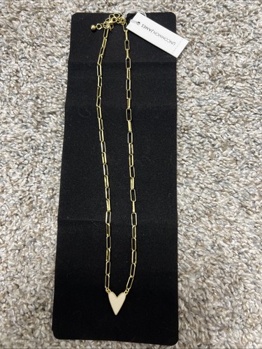 NWT Uncommon James Enamel Heart  Necklace