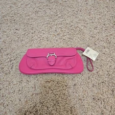 Cole Haan Big Bangle Wristlet, Hot Pink Village NWT