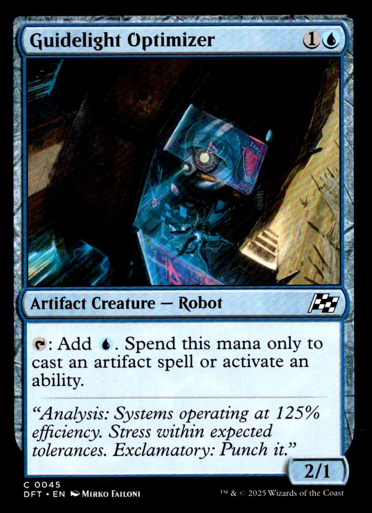 Aetherdrift #45 Guidelight Optimizer