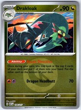 DRAKLOAK (ENERGY SYMBOL PATTERN) 159/217 ASCENDED HEROES POKEMON REVERSE HOLO NM