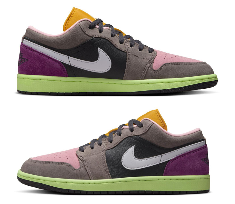 Nike Air Jordan 1 Low SE HQ2010-005 Oil Grey White Cave
