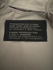 Maison Martin Margiela - A Dolls Wardrobe - White Caban Maison Martin Margiela - A Dolls Wardrobe - White Caban