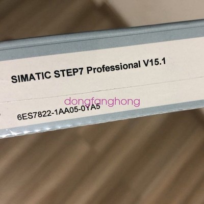 New Siemens 6ES7822-1AA05-0YA5 STEP 7 Prof. V15.1 Software DHL or fedex or UPS