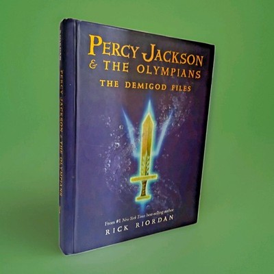 Percy Jackson: The Demigod Files   Rick Riordan (1st Ed/1st Print HC Like New +